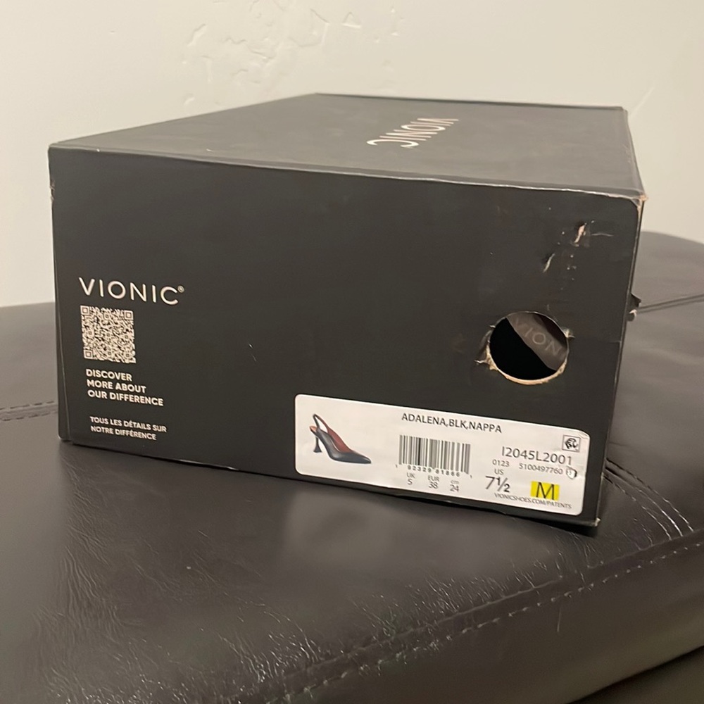 Vionic Adalena black heels